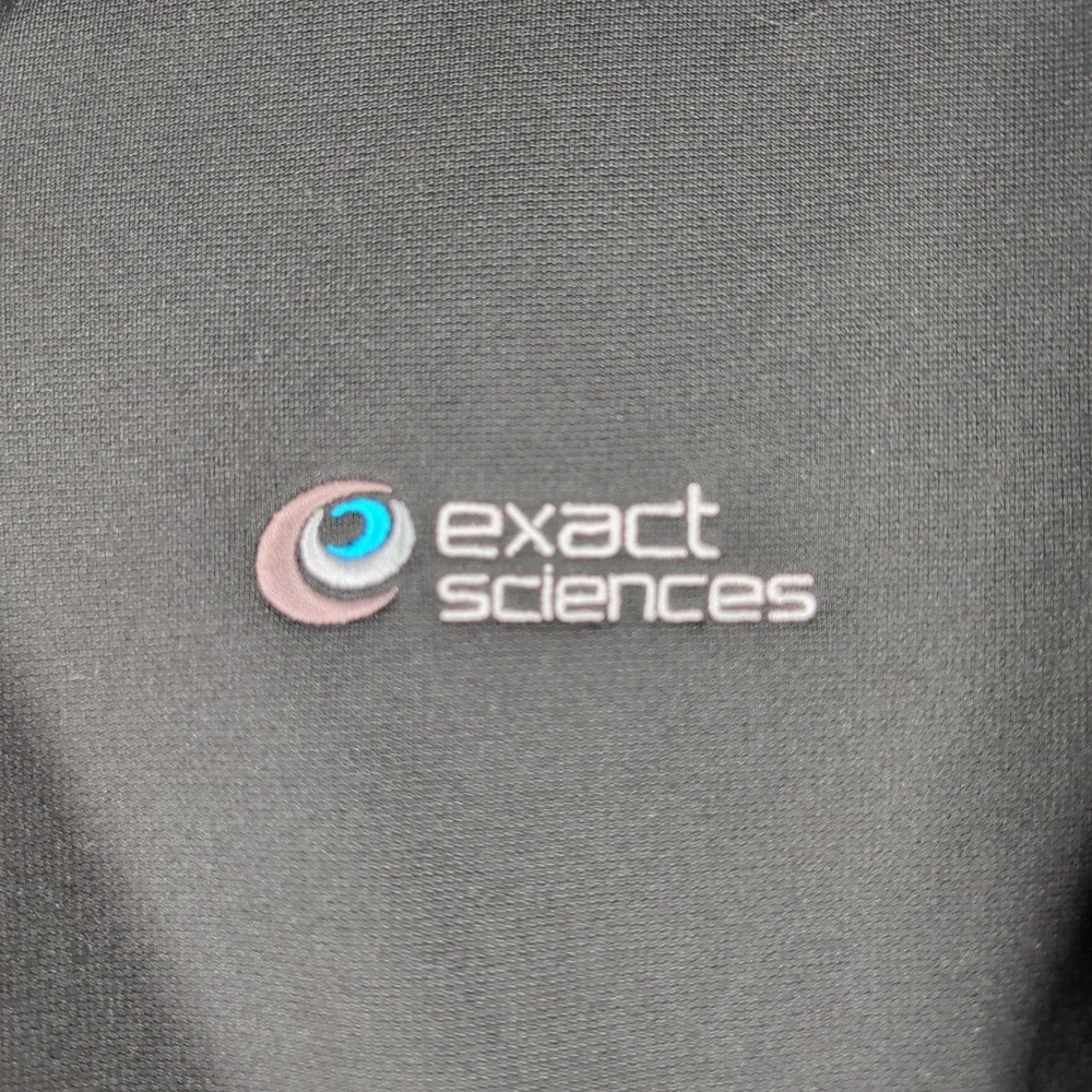 The North Face Jacket Mens XL Black Exact Sciences Cologuard Softshell Full Zip